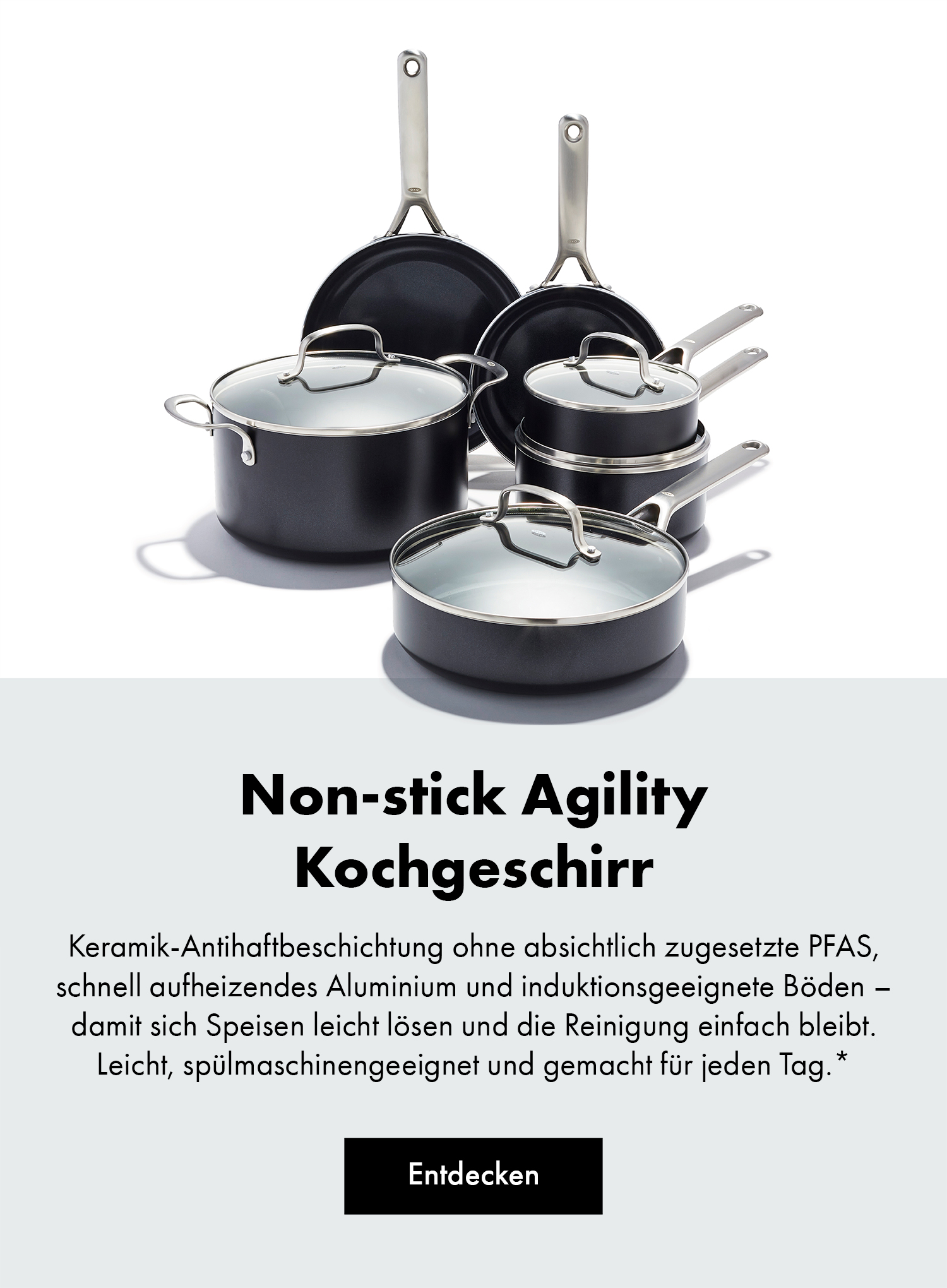 Non-stick Agility Kochgeschirr