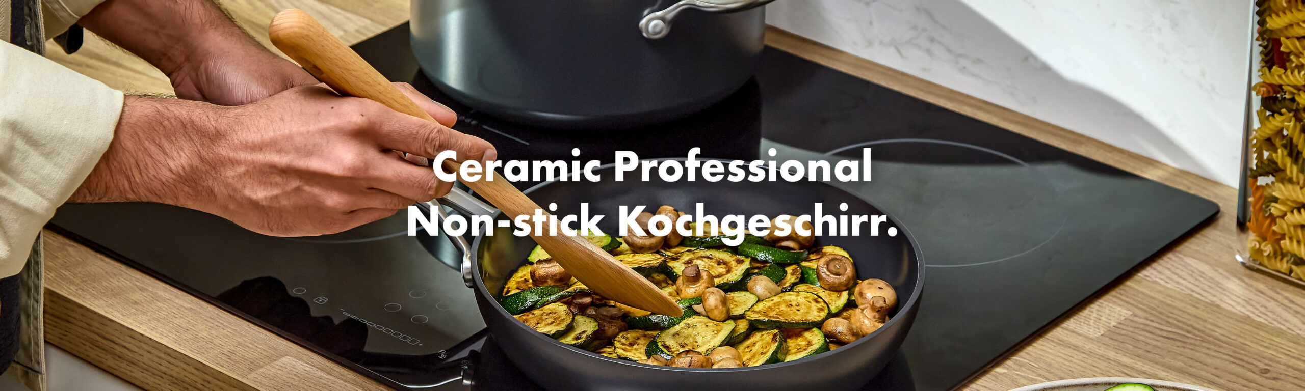 Ceramic Professional Non-stick Kochgeschirr - Gemacht für alle, die es genau nehmen.